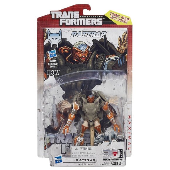 Transformers Generations Thrilling 30 Deluxe Class RATTRAP MAXIMAL 2014 SEALED - Picture 1 of 15